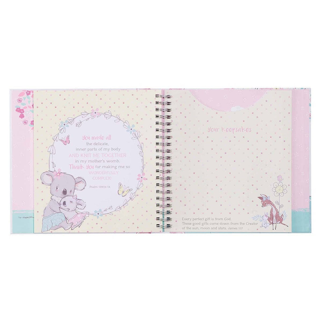 Our Baby Girl's First Year Memory Book - Premium Baby Gift from Christian Art Gifts - Just $27.95! Shop now at Pat's Monograms