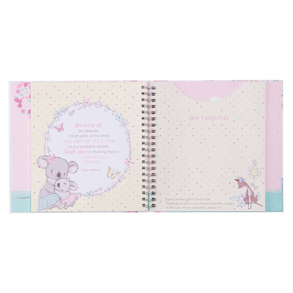 Our Baby Girl's First Year Memory Book - Premium Baby Gift from Christian Art Gifts - Just $27.95! Shop now at Pat's Monograms