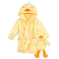 Hudson Baby Plush Bathrobe and Toy Set, Yellow Duck - Premium Baby Gift Sets from BabyVision - Just $24.95! Shop now at Pat's Monograms
