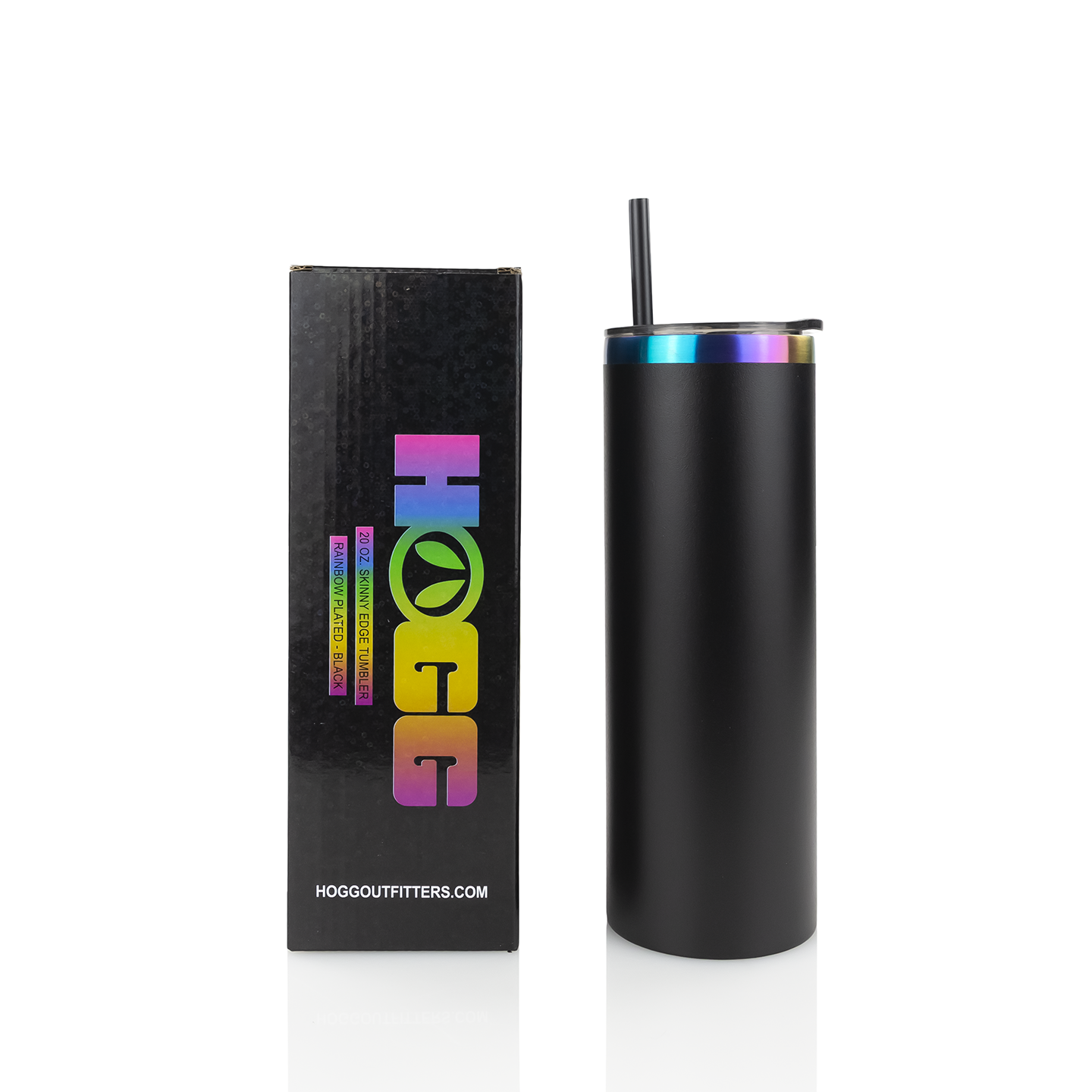 20oz POWDER COATED SKINNY EDGE TUMBLER - Premium drinkware from Hogg Outfitters - Just $14.95! Shop now at Pat's Monograms