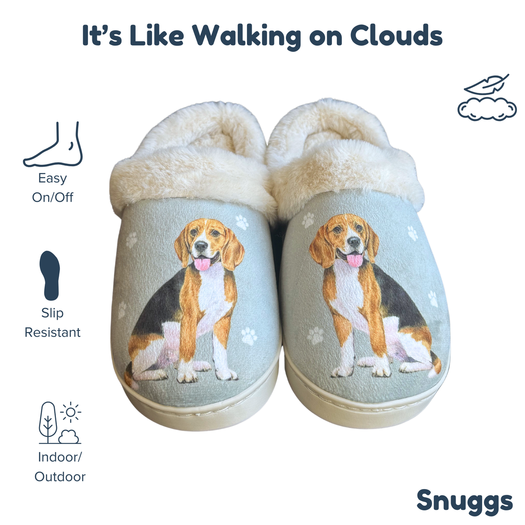 Beagle Snuggs Slippers - Premium Slippers from E&S Pets - Just $24.95! Shop now at Pat's Monograms