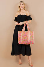Quilted Tote Bag (BG-58) — LA Soul