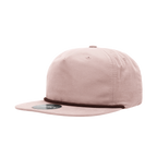 Decky 6032 Classic Rope Cap, 5 Panel Flat Bill Hat, Snapback - Premium Caps from The Park Wholesale - Just $14.95! Shop now at Pat's Monograms