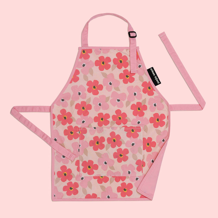 Little Helper Kids Apron, Washable Cotton/Poly - Poppies - Premium apron from Urban Infant - Just $16.95! Shop now at Pat's Monograms