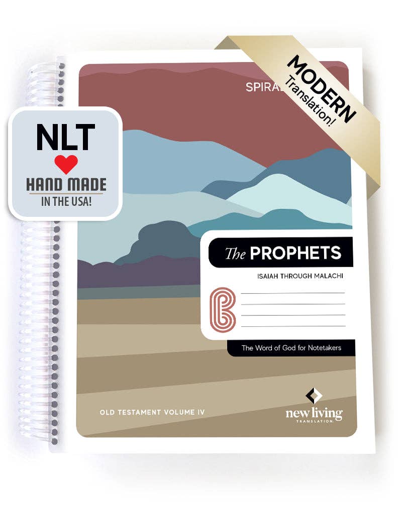 Spiral Bible™ - NLT - Isaiah - Malachi - The Prophets - Premium Bible from Spiral Bible - Just $42.95! Shop now at Pat's Monograms