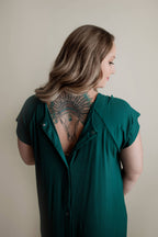 Forest Maternity Mommy Labor and Delivery/ Nursing Gown - Premium Maternity Clothing from Three Little Tots - Just $36.95! Shop now at Pat's Monograms