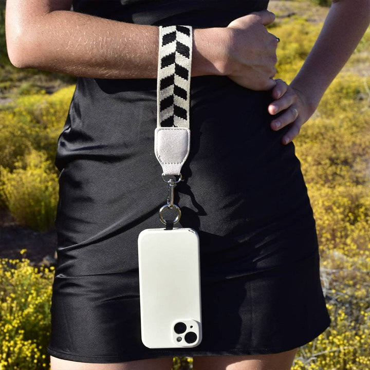 Clip & Go Strap w/Zippered Pouch Chevron - Premium Accessories from Save The Girls - Just $31.95! Shop now at Pat's Monograms