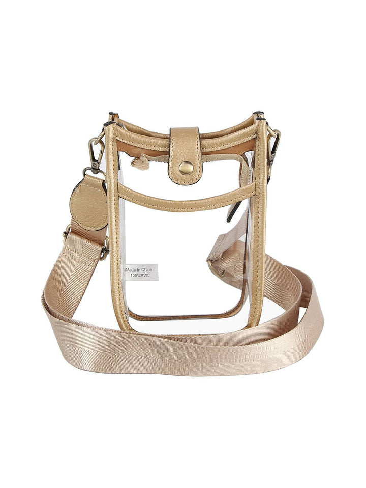 Clear Crossbody Sling - Premium handbag from Handbag Factory Corp - Just $32.95! Shop now at Pat's Monograms