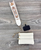 HANDBAG STRAP WITH ZIPPER POUCH PHONE HOLDER WRISTBAND - Premium Accessories from DESHENG ENTERPRISE - Just $19.95! Shop now at Pat's Monograms