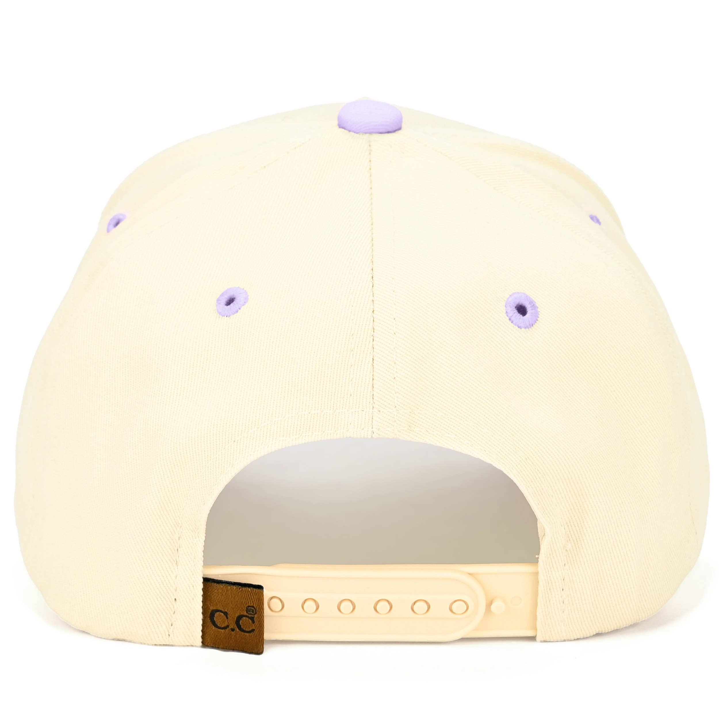 C.C KIDS Two Tone Canvas Trucker Cap - Premium  from Hana - Just $13! Shop now at Pat's Monograms