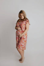 Wild Child Maternity Mommy Labor and Delivery/ Nursing Gown - Premium Maternity Clothing from Three Little Tots - Just $36.95! Shop now at Pat's Monograms