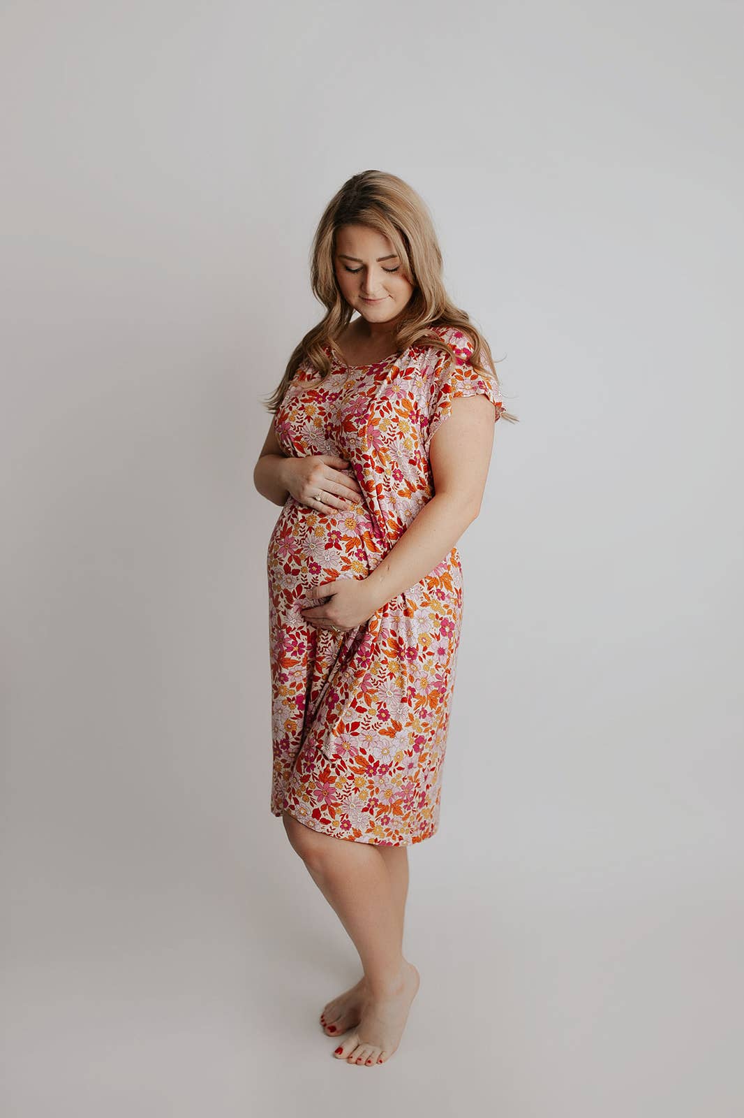 Wild Child Maternity Mommy Labor and Delivery/ Nursing Gown - Premium Maternity Clothing from Three Little Tots - Just $36.95! Shop now at Pat's Monograms