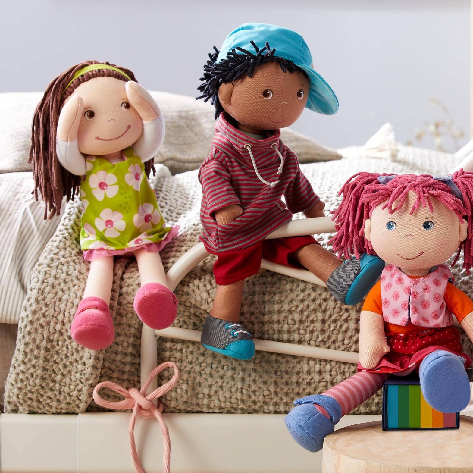 Coco 12" Soft Doll - Premium Plush Doll from HABA USA - Just $32.95! Shop now at Pat's Monograms