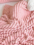 Soft Solid Color Fleece Blanket - Premium  from Sweetkama - Just $25! Shop now at Pat's Monograms