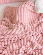 Soft Solid Color Fleece Blanket - Premium  from Sweetkama - Just $25! Shop now at Pat's Monograms