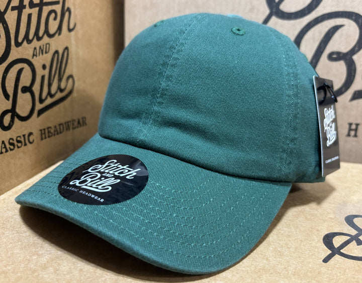 Premium Low Profile Baseball Cap - Dad Hat - Premium Headwear from Stitch and Bill Wholesale Hats - Just $8! Shop now at Pat's Monograms