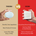 Cowhide & Bourbon Goat Milk Bar Soap - Premium Bath & Body from GRIT Soap Supply - Just $8.95! Shop now at Pat's Monograms