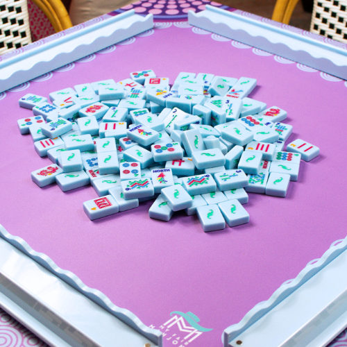 MAHJONG MAT | Confetti | 33" x 33" — My Fair Mahjong