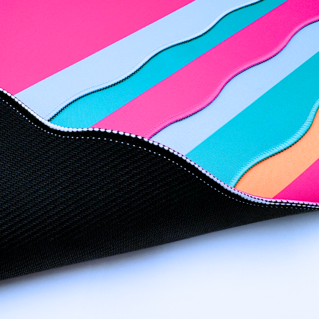 MAHJONG MAT | Color Wave | 31" x 31" — My Fair Mahjong