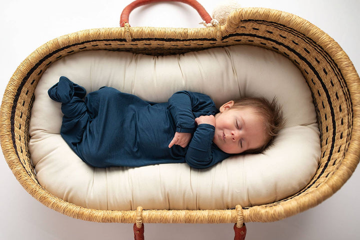 Navy Blue Knotted Gown - Premium  from Three Little Tots - Just $26.95! Shop now at Pat's Monograms