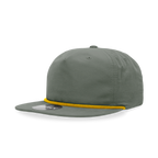 Decky 6032 Classic Rope Cap, 5 Panel Flat Bill Hat, Snapback - Premium Caps from The Park Wholesale - Just $14.95! Shop now at Pat's Monograms