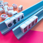 MINI MAHJONG MAT | Color Wave | 21" x 21" — My Fair Mahjong