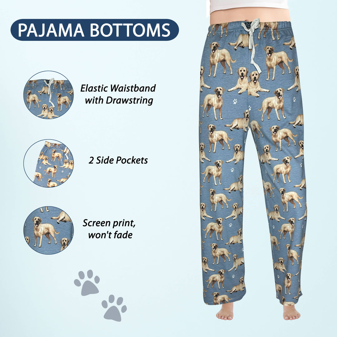 Yellow Labador Pajama Pants - Premium Pajamas from E&S Pets - Just $26.95! Shop now at Pat's Monograms