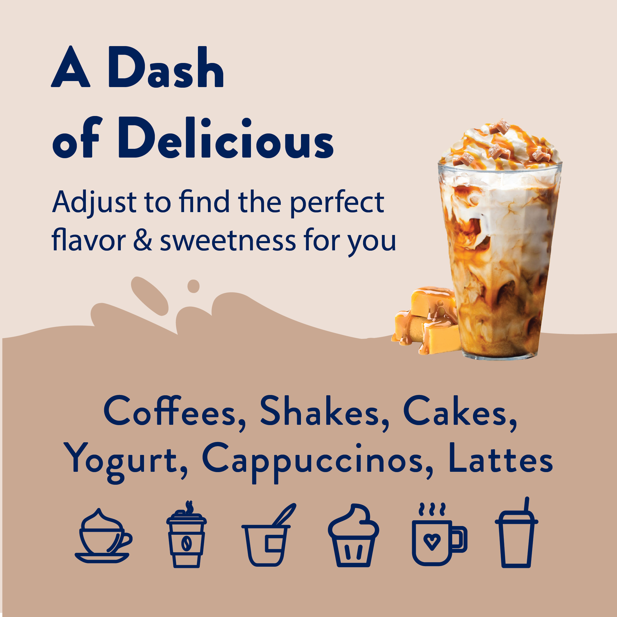 Sugar Free Salted Caramel Syrup - Premium  from Jordan's Skinny Mixes - Just $9.59! Shop now at Pat's Monograms