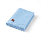 Classic Knit Baby Blanket - 100% Cotton Shima Seiki Knitting - Premium Baby Blanket from SwaddleAn - Just $38.95! Shop now at Pat's Monograms