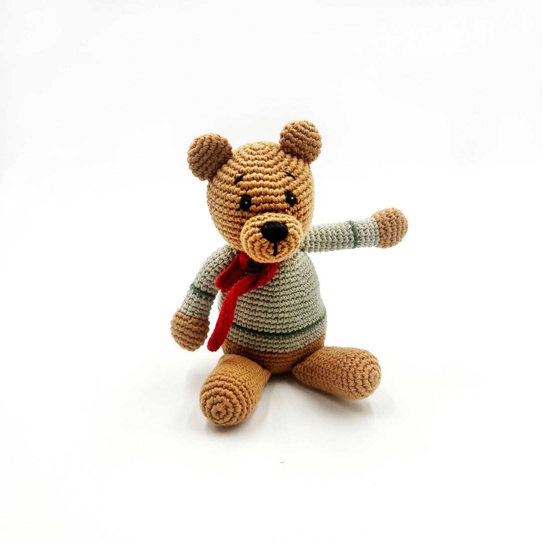 Plush Teddy Bear Stuffed Animal - Premium Baby Toys & Activity Equipment from Pebble - Just $26.95! Shop now at Pat's Monograms