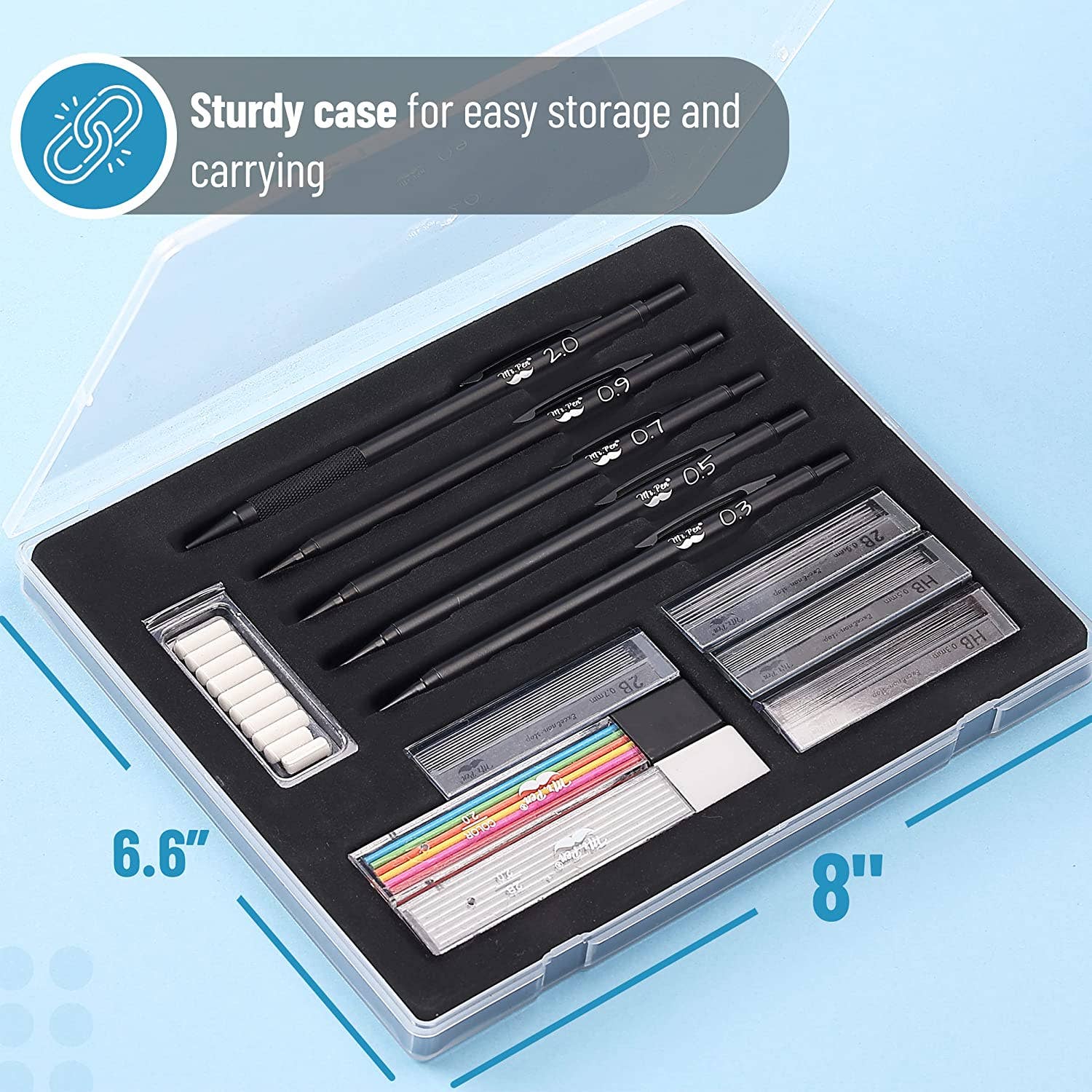 Metal Mechanical Pencils Precision Set - Premium Pens from Mr. Pen - Just $11.95! Shop now at Pat's Monograms