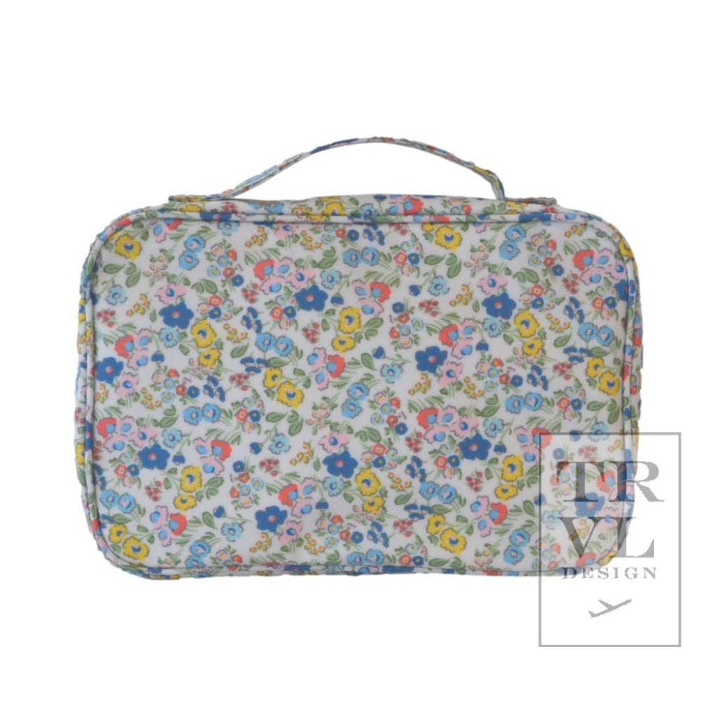Bundle Up Hanging Toiletry Bag - Posies - Premium Cosmetic Bag from TRVL Design - Just $49.95! Shop now at Pat's Monograms