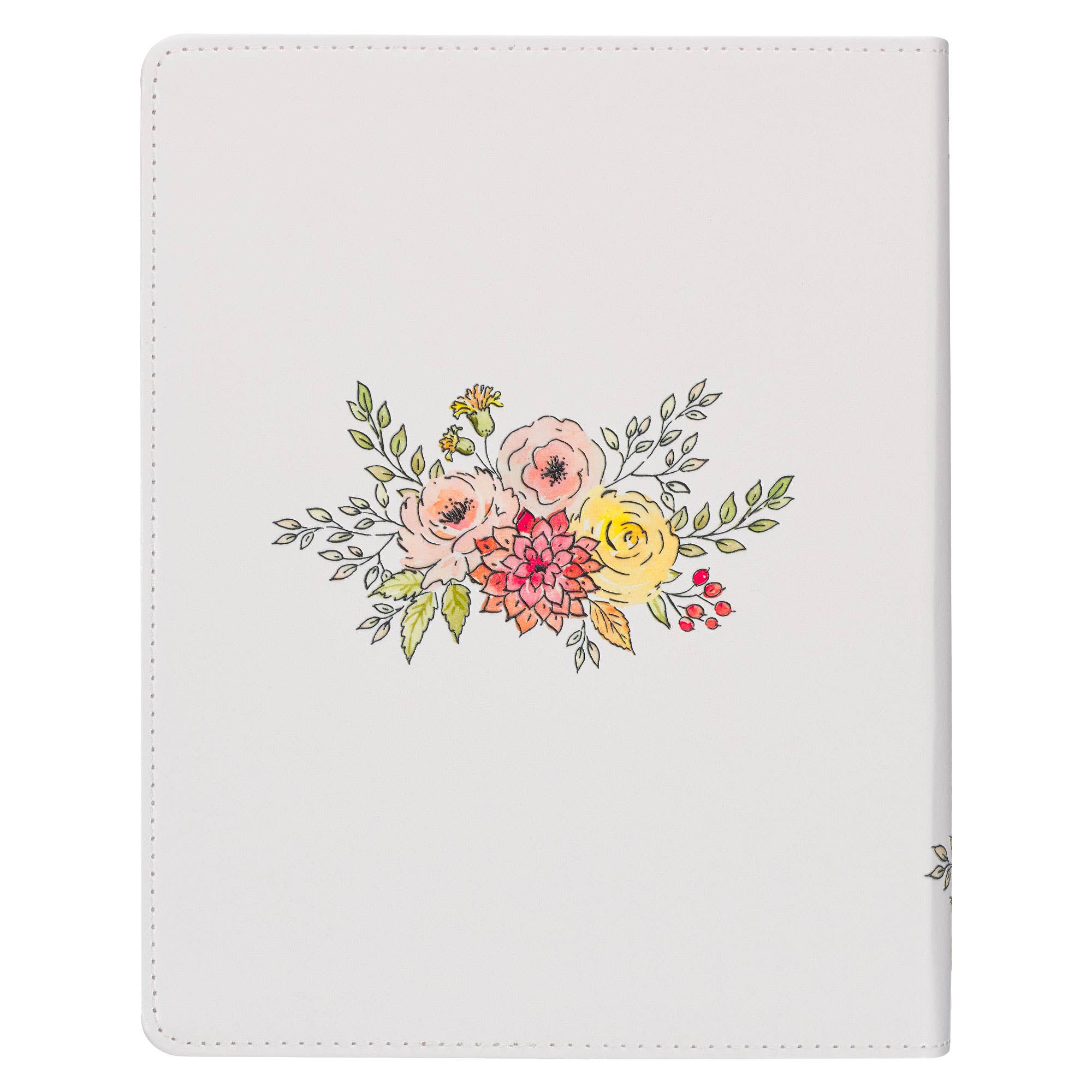 Pearlized White Faux Leather KJV My Creative Bible - Premium Books and Devotionals from Christian Art Gifts - Just $44.99! Shop now at Pat's Monograms