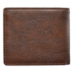 Wallet Leather Brown Be Strong & Courageous Badge - Premium Accessories from Christian Art Gifts - Just $35.95! Shop now at Pat's Monograms