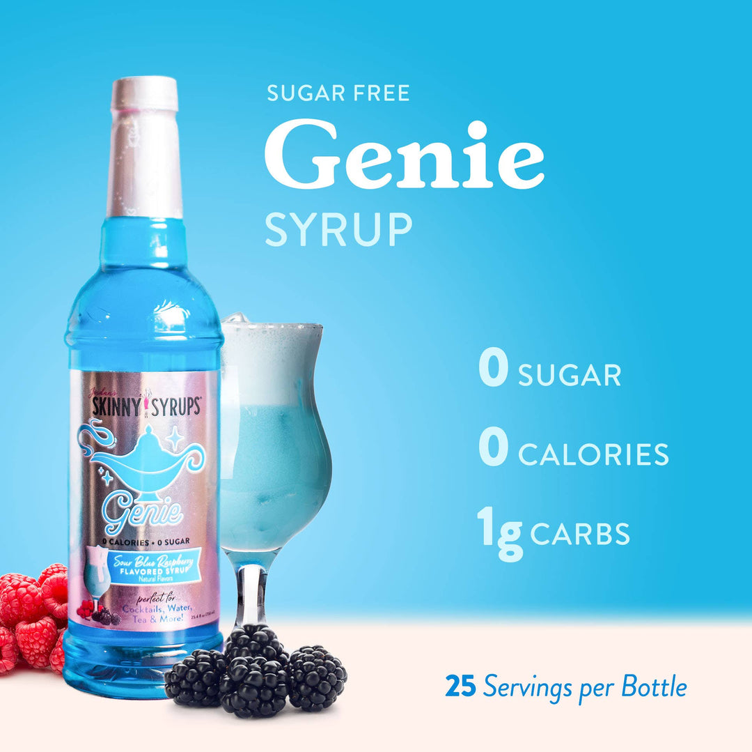 Sugar Free Sour Genie™ Syrup - Premium drink mix from Jordan's Skinny Mixes - Just $8.99! Shop now at Pat's Monograms