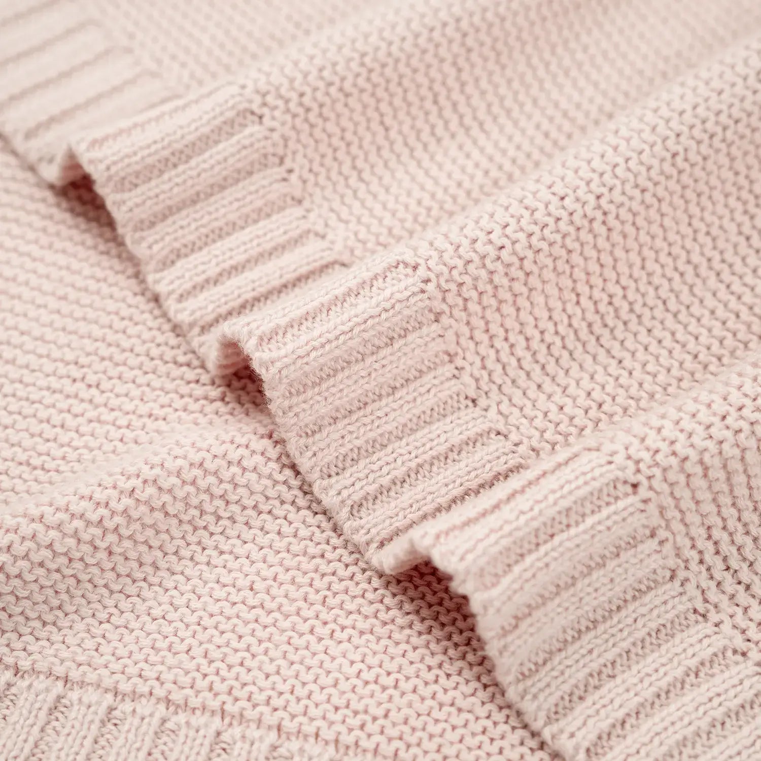 Classic Knit Baby Blanket - 100% Cotton Shima Seiki Knitting - Premium Baby Blanket from SwaddleAn - Just $38.95! Shop now at Pat's Monograms