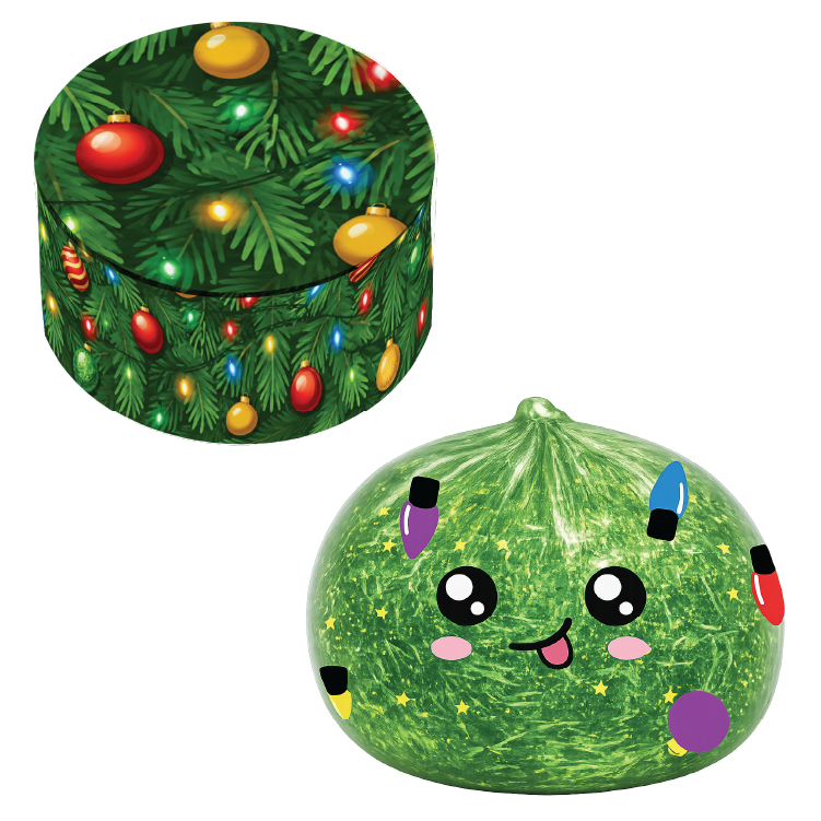 Fun Doh Christmas Dumpling Squishy Toy 12pc Holiday Display — Novelty Brands