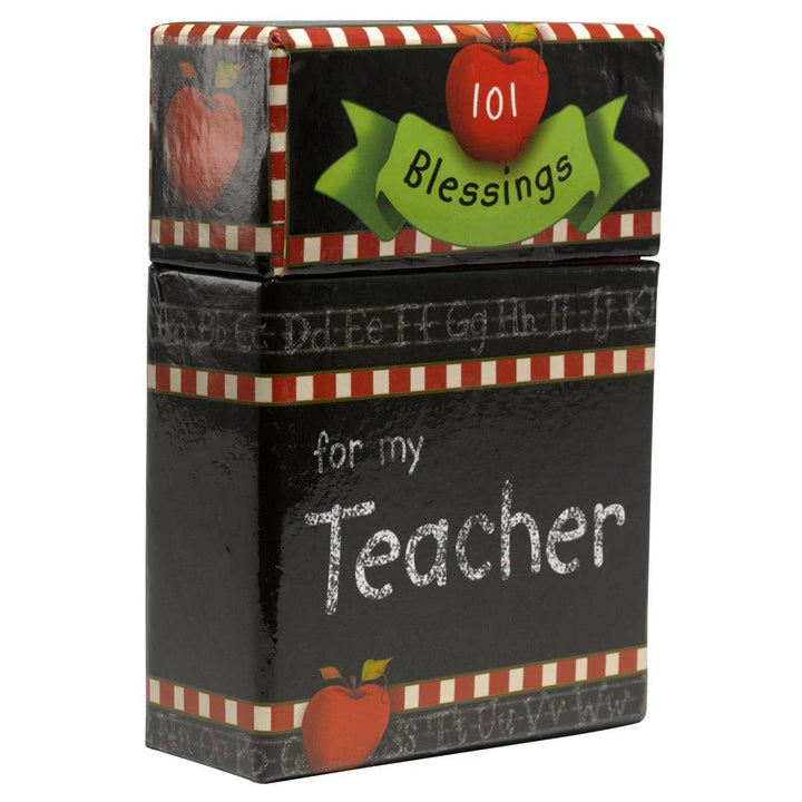 101 Blessings For My Teacher Box of Blessings - Premium Books and Devotionals from Christian Art Gifts - Just $4.99! Shop now at Pat's Monograms