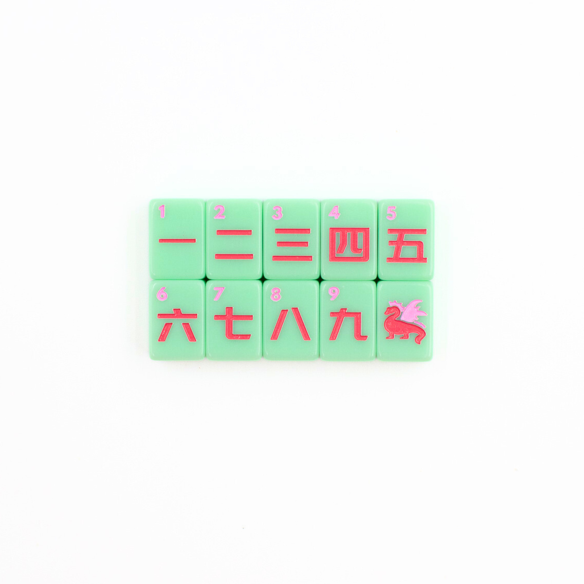 MINI TRAVEL MAHJONG  |  Mini Anywhere Series  |  Green - Premium Mahjong from My Fair Mahjong - Just $195.95! Shop now at Pat's Monograms