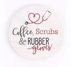 Ceramic Car Coasters - Premium Accessories from P. Graham Dunn - Just $3.00! Shop now at Pat's Monograms
