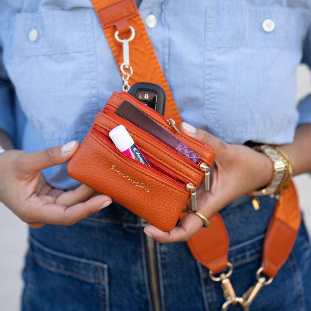 Clip & Go Strap w/Zippered Pouch Classic - Premium Accessories from Save The Girls - Just $29.95! Shop now at Pat's Monograms