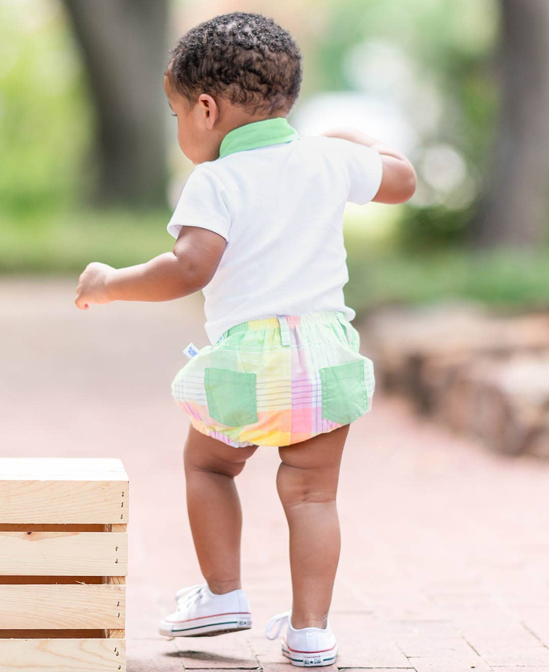 Baby Boys White Short Sleeve Placket Detail Knit Bodysuit - Premium Baby & Toddler Outfits from RuffleButts + RuggedButts - Just $26.95! Shop now at Pat's Monograms