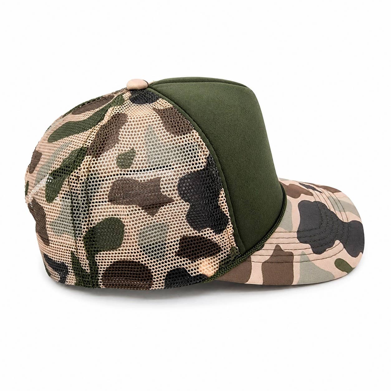 Camouflage Pattern Mesh Foam Trucker Hat - Premium Hats & Caps from Hatzzi - Just $13! Shop now at Pat's Monograms