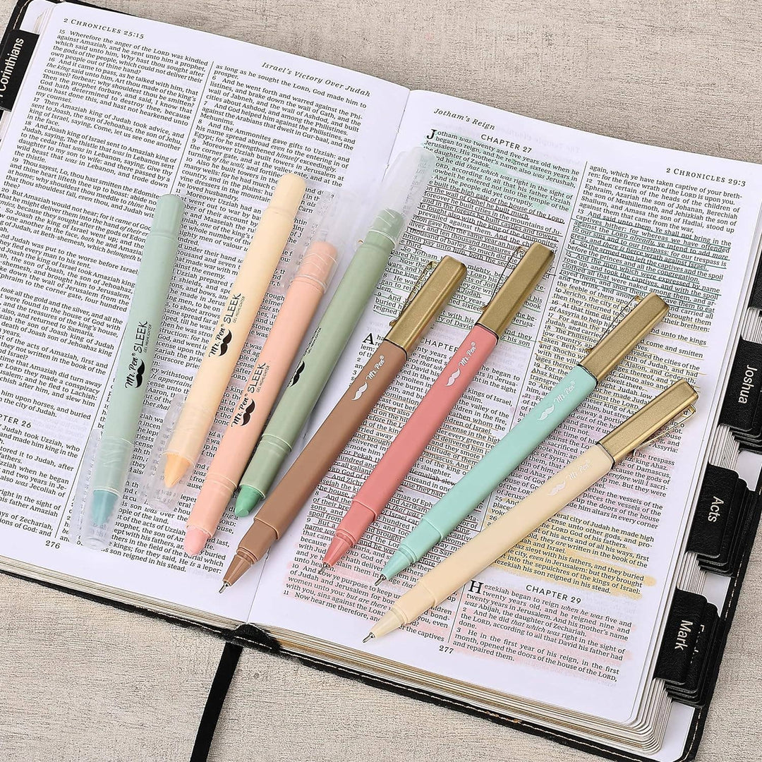 Mr. Pen Gel Highlighters & Pens - 12 Pack No Bleed - Premium  from Mr. Pen - Just $7.95! Shop now at Pat's Monograms