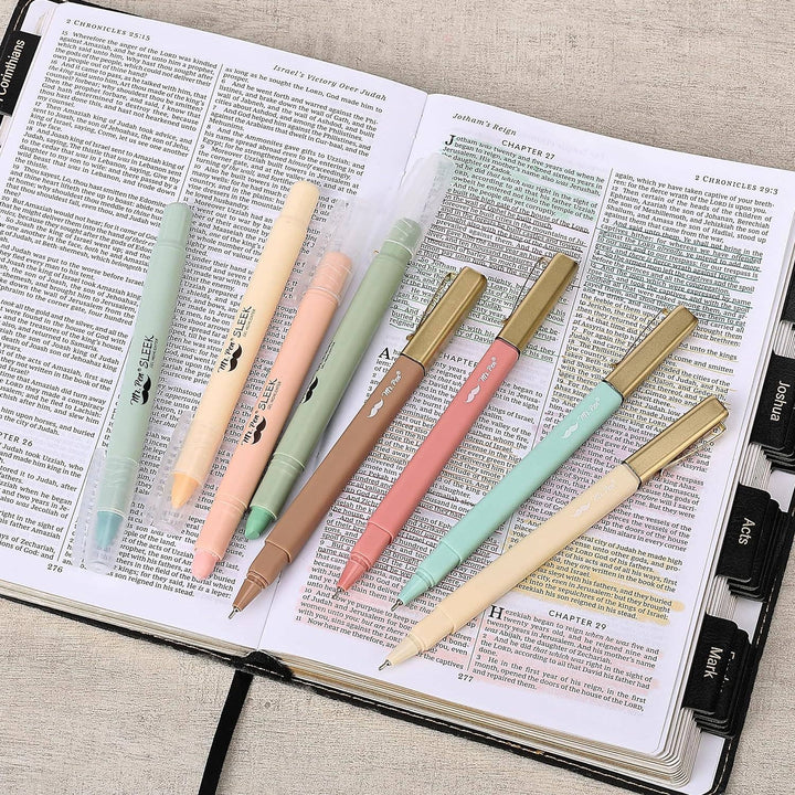 Mr. Pen Gel Highlighters & Pens - 12 Pack No Bleed - Premium  from Mr. Pen - Just $7.95! Shop now at Pat's Monograms