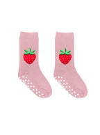3D Packaged Crew Socks - Kids - Strawberry - Pink - Premium socks from Living Royal - Just $9.95! Shop now at Pat's Monograms