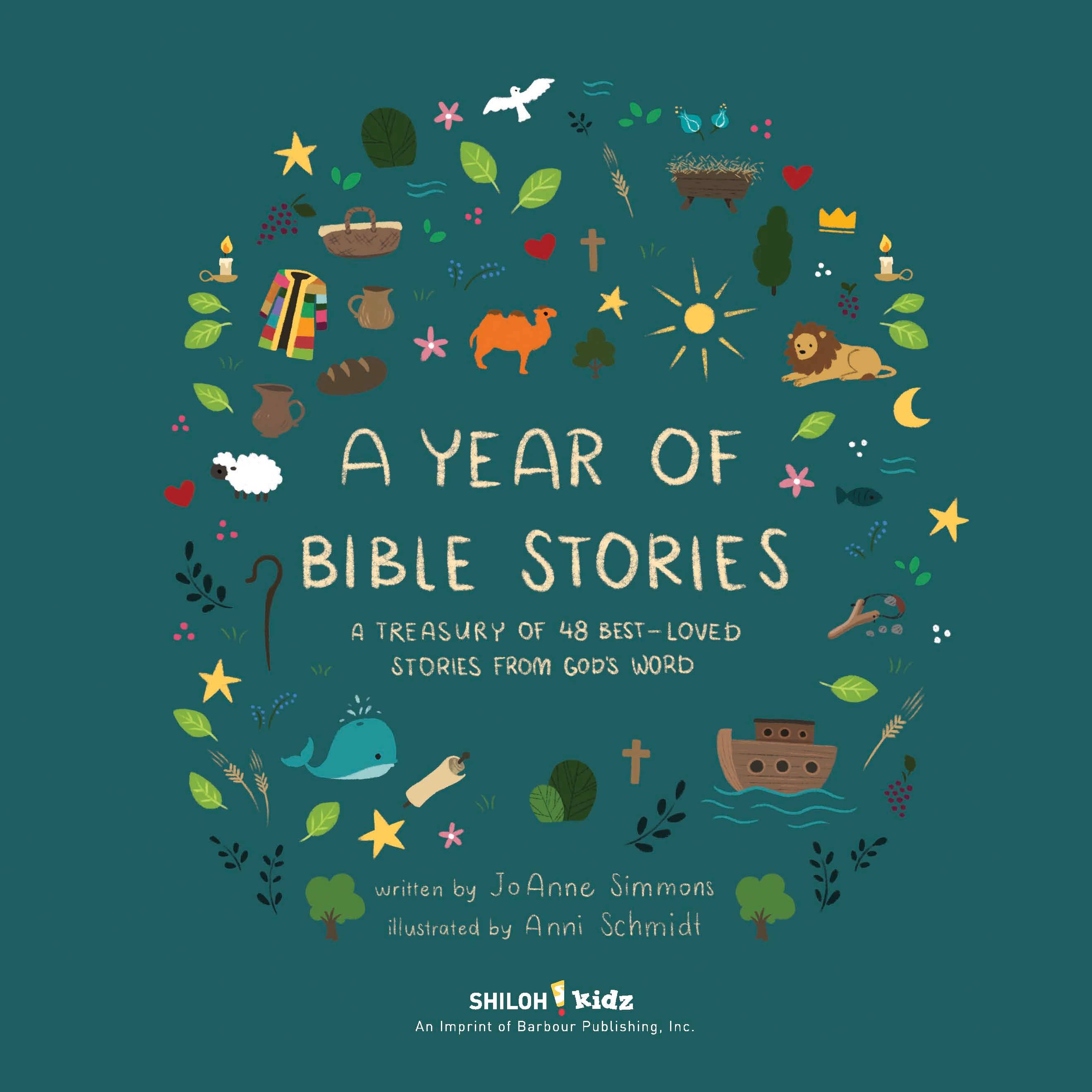 A Year of Bible Stories - Premium Books and Devotionals from Barbour Publishing, Inc. - Just $15.99! Shop now at Pat's Monograms