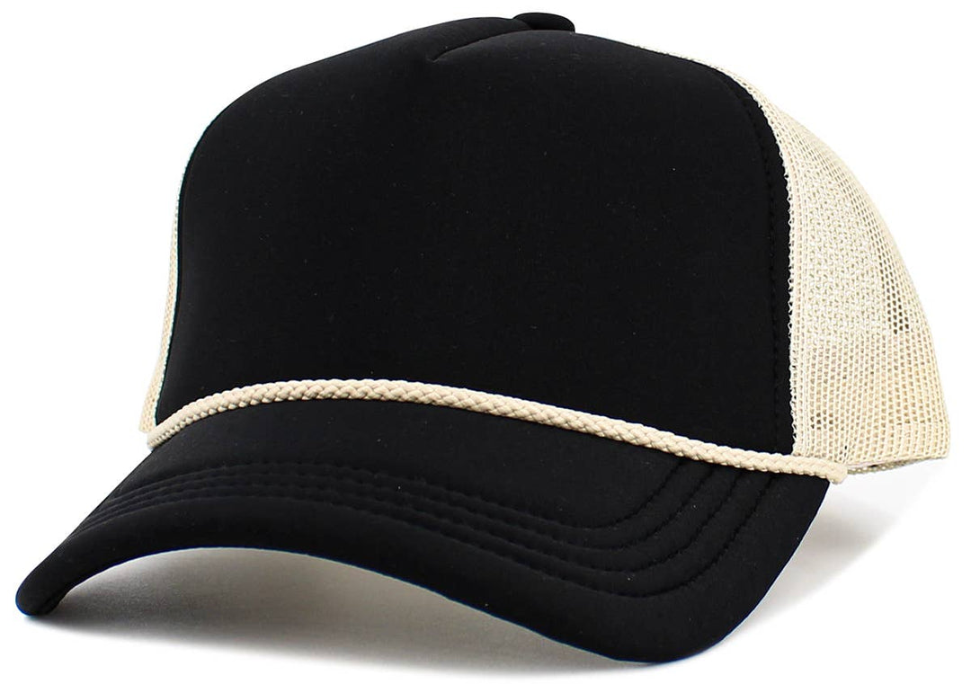 Foam Premium Rope Trucker Hat - Premium Hat from KBETHOS - Just $12.95! Shop now at Pat's Monograms