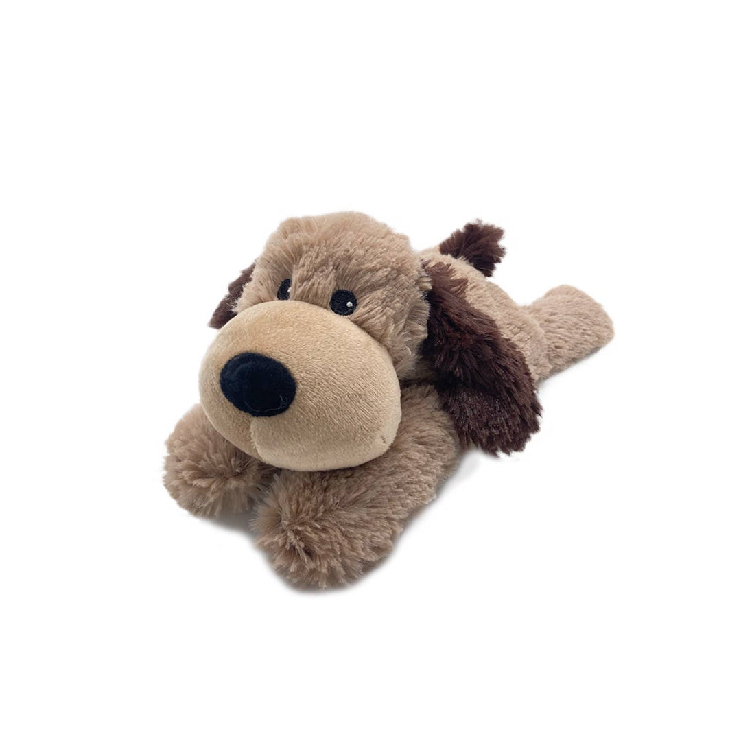 Brown Dog Warmies Junior - Premium stuffed animals from Warmies - Just $14.99! Shop now at Pat's Monograms