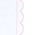 Scallop Frame Embroidered Cotton Percale Euro Sham - Premium Home Textiles from Mélange Home - Just $48.95! Shop now at Pat's Monograms